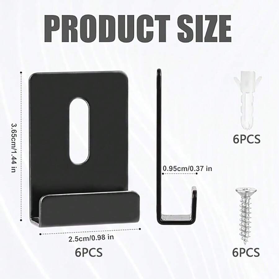 Metal Mirror Clips Wide Channel Mirror Hanger Clip Kit Large Heavy