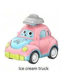 Jouet de voiture interactive de dessin animé à thème d'animal de compagnie mignon pour enfants - Adorable cadeau pour bébé - Cadeau d'anniversaire / Journée des enfants / Halloween / Thanksgiving / Noël - Multicolore - Voir 19