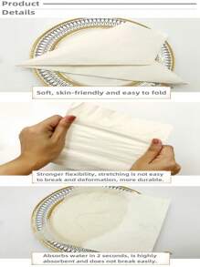 TYFYO 20 Pcs/Pack Congratulations Graduation Napkins, 13*13 Inches, Black Double Thickened Paper Napkins For Graduation Party Tableware Congratulations Graduation Paper Napkins,Christmas - Black - View 7