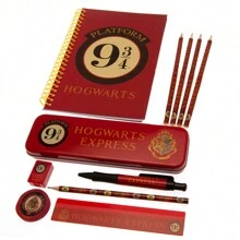 Harry Potter Hogwarts Express Bumper Stationery Set (Red/Gold) - Red - View 1