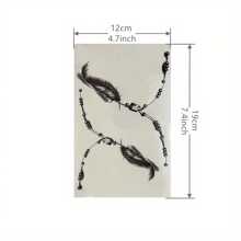 1 Sheet Anklet Tattoo Sticker Foot Waterproof And Durable Party Temporary Tattoo - Multicolor - View 3