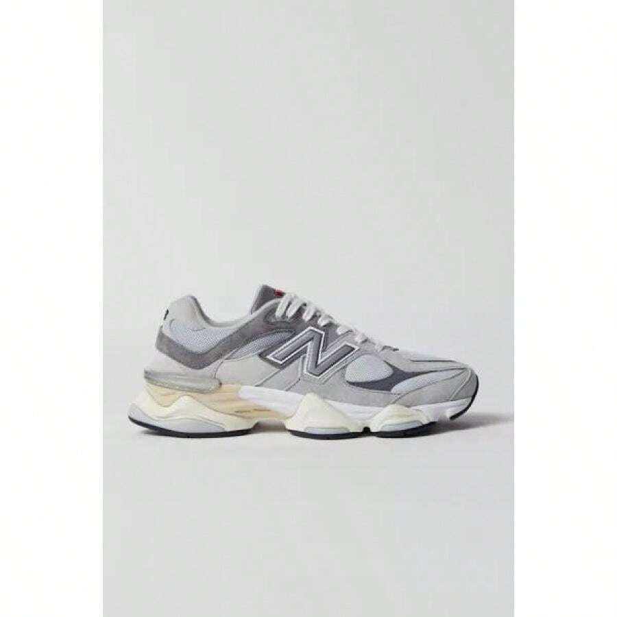 New Balance Zapatilla deportiva 9060 - Nube de lluvia + Castlerock + Blanco - Ver 1