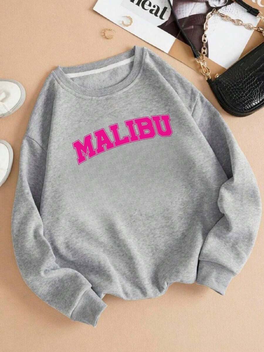 Women Sweatshirts - 灰色 - 查看 1