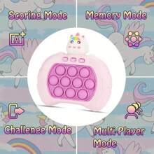 Children's Press Funny Toys, Educational Breakthrough Quick Push Game Machine To Pass Levels And Push The Game Quickly, Training Toy For Boys And Girls