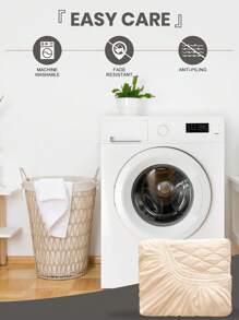 1pc Water Resistant Bed Sheets, Bedding, Fitted Sheet, Mattress Cover, Soft And Comfortable Bedding For Bedroom, Solid Color Waterproof Bed Cover, Rhombus Pattern Embossed Mattress Protector, Deep Pocket, For Single/Twin/Full Bed Sizes, For Bedroom, Guest Room, Hotel, Dustproof Bedspread, Dustproof Non-Slip, Pillow And Pillowcase Not Included, Cozy Home Textile, Perfect Holiday Gift, White