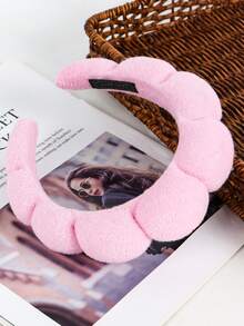 DeeJey 2 Cái/bộ Lụa Satin Bonnet Để Ngủ, Satin Bonnet Với Spa Băng Đô Bộ Dành Cho Nữ Cô Gái Rửa Mặt, Trang Điểm Da Mặt, Chăm Sóc Da - Nhiều màu - Xem 10