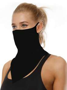 Cubre boca y cara protector de UV para verano tipo pañoleta con diseño de bandana para hombres y mujeres, mascarilla facial tipo Balaclava con cinta para la cabeza - A - Ver 2