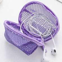 1pc Makeup Sponge Dustproof Portable Storage Mini Makeup Bag - Multicolor - View 8