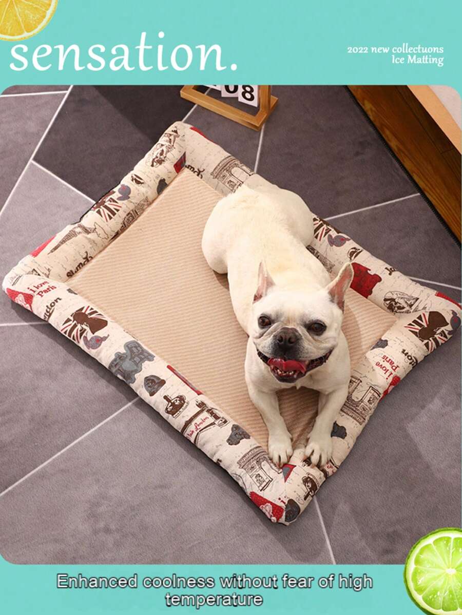 Thảm làm mát cho chó, Tấm đệm ngủ mùa hè cho chó, mèo và các vật nuôi khác, Tấm làm mát đa năng quanh năm, Tấm băng