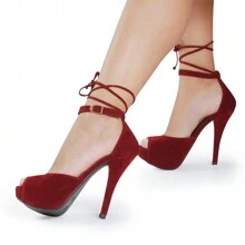 Sandália Feminina Meia Pata Salto Alto P31 Confortável sapatos feminina elegante