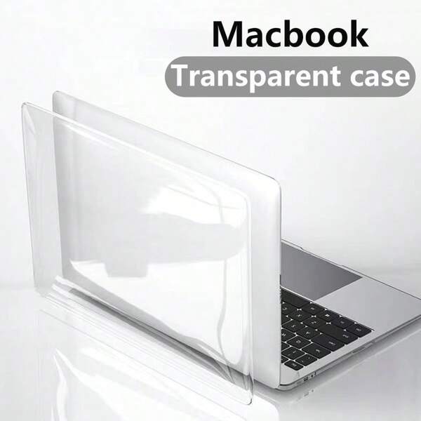 1 Pièce Coque De Protection Mince Et Légère Pour Ordinateur Portable Transparent, Compatible Avec Macbook Air 13.3/13.6 A2681/15/11.6, Pro 13.3/14.2 A2442 A2779/16/15.4/16.2 Pouces