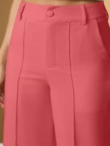 Women Pants - Màu Hồng  San hô - Xem 5