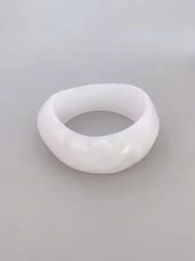 1 pieza brazalete exagerado de acrílico, adecuado para uso diario para mujeres