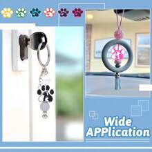 5/10/20 pezzi Grani sfusi a forma di zampa di silicone per la produzione di gioielli, penne e portachiavi, accessori fai-da-te per braccialetti e collane