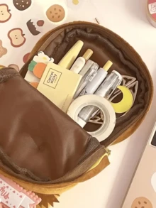 Bút chì hoạt hình nữ dễ thương cho trẻ em HB 1 chiếc Túi bút Burger tâm trạng vui nhộn 6 chiếc/ hộp cho học sinh tiểu học Viết Vẽ Phác thảo kèm tẩy Bánh mì nướng học tập cấp độ hấp dẫn cao Đồ dùng học tập vui nhộn Túi đựng đồ dùng học tập sáng tạo dung tích lớn cho học sinh tiểu học và trung học Quà tặng Hàng tốt vào ngày 1 tháng 6 Quà tặng Ngày thiếu nhi - Màu nâu Sô-cô-la - Xem 5