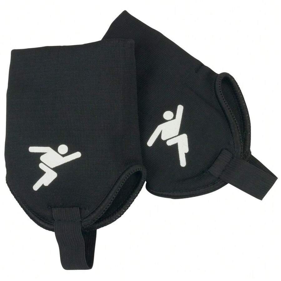Precision Childrens/Kids Ankle Guards (Black) - Black - View 1