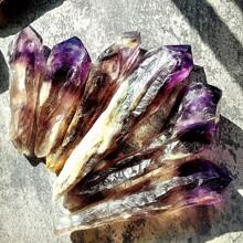 1入天然紫水晶原石棒，適用於家居裝飾或辦公室裝飾，節日禮物和生日禮物，聖誕禮物 - 天然紫晶原石權杖 - 查看 9