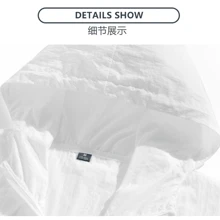 Summer Workout Men's Outdoor UV Protection Thin Jacket, Sports Windbreaker, Breathable, Ice Feeling, Couple Styles, White And Green Colors Fishing - White - View 10