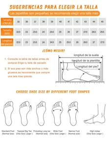 Zapatillas de Tenis Ortopédicos para Mujeres Cómodas, con Suela Gruesa y Transpirable, Ideales para Correr y Caminar. - Negro - Ver 10