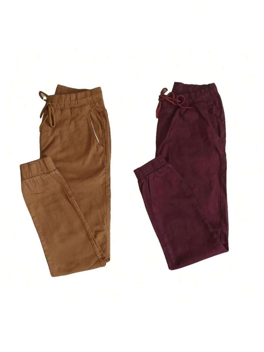 Men Sweatpants - Pink - View 1