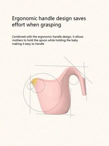 嬰兒洗髮杯，帶淋浴噴頭，沐浴勺，兒童淋浴杯，沐浴玩具 - 粉色 - 查看 5