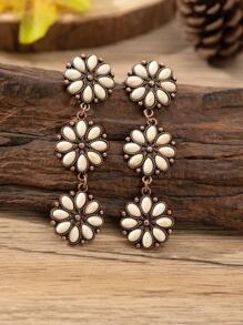 Bohemian Style Vintage Turquoise Dangle Oorbellen voor dames, perfect voor dagelijks gebruik en feestjes!