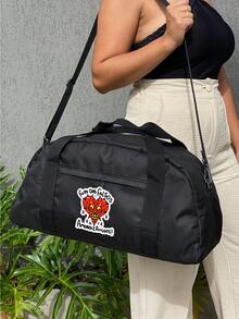 Travel Duffel Bags - 黑色 - 查看 2