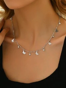 H Z JEWERLY 1 Vòng Cổ Tua Rua Bướm Phong Cách Bohemian, Thích Hợp Để Đeo Hàng Ngày, Món Quà Lãng Mạn Cho Bạn Gái, Vợ, Mẹ Hoặc Kỷ Niệm - Nhiều màu - Xem 3