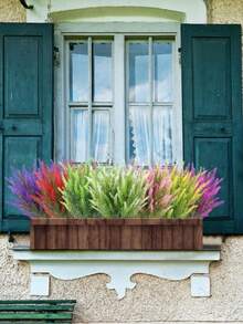 6pcs Artificial Lavender Plants For Home Decor - 6pcs - View 4