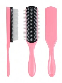 Bộ 2 lược chải tóc, bao gồm chai xịt 200ml, lược tạo độ phồng và định hình lọn tóc, lược tạo kiểu tóc xoăn, lược gỡ rối cho tóc xoăn. - Nhiều màu - Xem 6