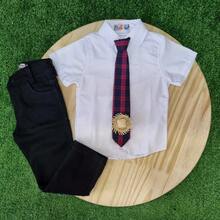 Tween Boys Sets - 黑與白 - 查看 2