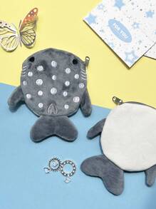 1 Máy Tính Sang Trọng Cá Mập Thiết Kế Ví Đựng Tiền Xu Mặt Dây Hoạt Hình Dễ Thương Mini Nhẹ Kawaii Đồng Xu Bỏ Túi Du Lịch Kỳ Nghỉ Kỳ Nghỉ Quà Tặng Sinh Nhật Cho Quà Tặng Cho Các Cô Gái Tuổi Teen Dành Cho Quý Bà Dành Cho Nữ Dành Cho Nữ Dành Cho Thanh Thiếu Niên Quà Tặng Phụ Kiện Quà Tặng Trang Trí Quà Tặng Cho Giáo Viên - Xám - Xem 5