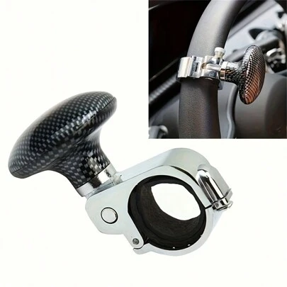 Durable Anti-Slip Stylish Car Steering Wheel Auxiliary Control Knob Ball Booster