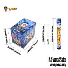 1 盒 2 件/1 盒 78 毫米透明口味卷烟纸、多种口味烟斗、吸烟配件 - 78mm - 查看 9