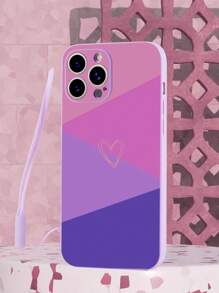 1个紫色TPU心形防摔手机壳和1条紫色TPU挂绳，兼容智能手机壳/配套手机壳/腕带手机壳/腕带支架手机壳/趣味手机壳/安卓手机壳/手机壳/手机壳/兼容手机壳/兼容 17 Pro Max/A14/A54/A52/A31 4G/A23/兼容Note 8 Pro/兼容Note 11 Pro 4G/兼容Note 12 4G/兼容A54，国际版，非国内版 - 紫色 - 查看 5