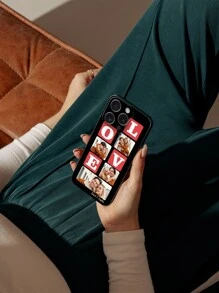 1 Stück personalisiertes Foto & Name Handyhülle, personalisierte Fotodesign Handyhülle, kundenspezifische Fotohülle, personalisierte Handyhülle mit Foto, Jahrestag Geschenk, Valentinstag Geschenk, Geburtstags Geschenk, Hochzeit Geschenk, Muttertags Geschenk, Vatertags Geschenk, Geschenk für beste Freundin, Geschenk für Mutter/Vater, Geschenk für Freund, Geschenk für Freundin