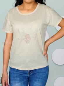 Kit de 3 playeras con diferentes estampados para dama - Multicolor - Ver 3