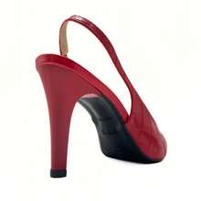 Mozione Women Heeled Sandals - 紅色 - 查看 9