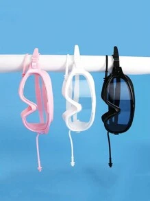 1pc Children Under 12 Years Old HD Large Frame Swimming Goggles And Swimming Cap With Storage Bag Set Waterproof, Anti-Fog, And Anti-Side Leakage