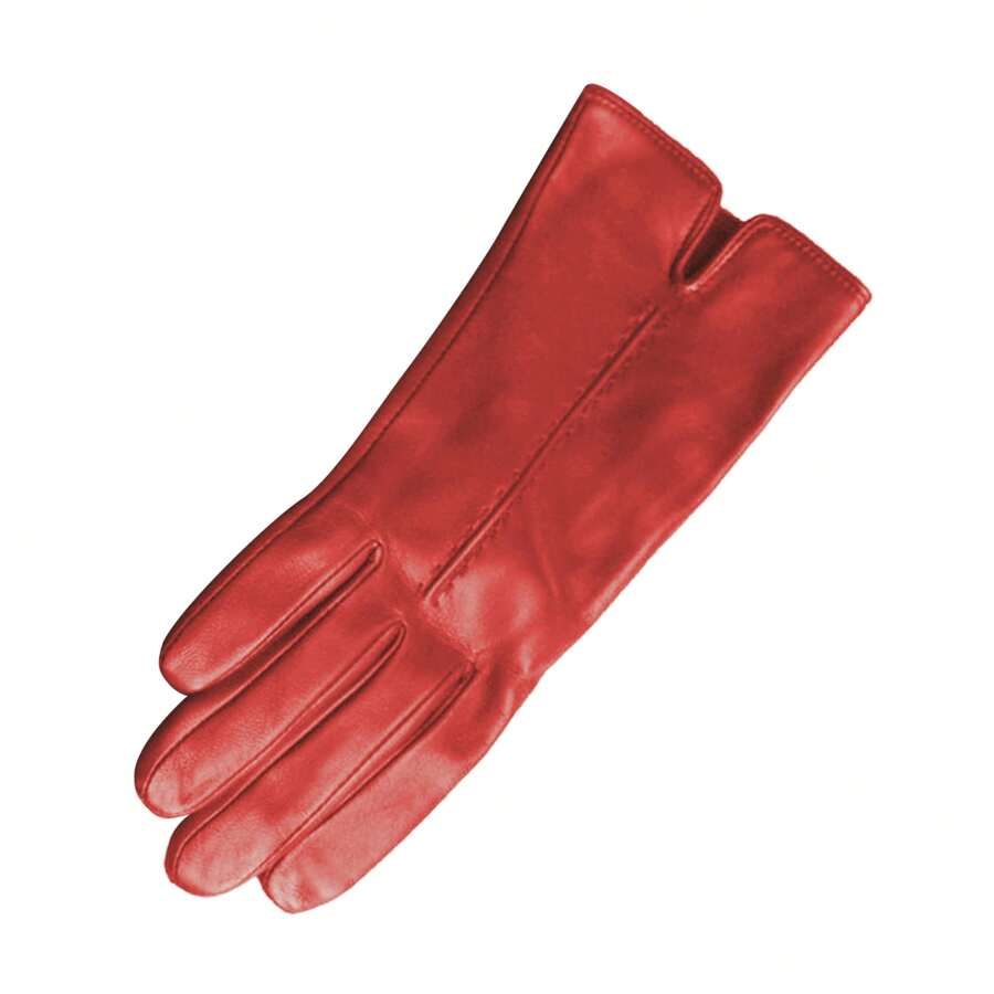 Eastern Counties Leather Womens/Ladies Tess Single Point Stitch Gloves (Red) - Red - View 1