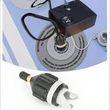 Inflatable Boat Pump Adaptor, Conversion Air Nozzle For Surfboard, Kayak, Fishing Boat, Paddle Board Accessories - Black - View 5