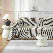 YSTYLE 沙发盖毯，沙发套 1/2/3/4 座，沙发盖毯，沙发盖毯 沙发套 沙发套 沙发毯 沙发盖毯 沙发套 沙发套 沙发盖板 - 咖啡棕 - 查看 5