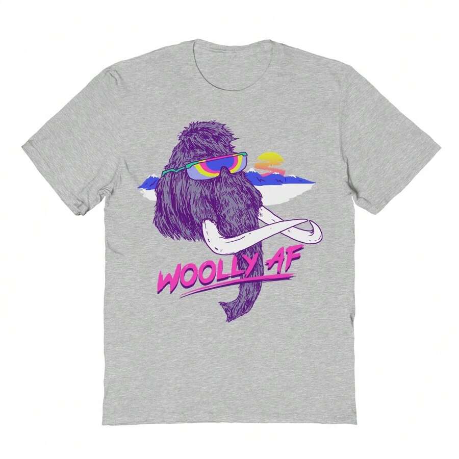 Nearly There Woolly Graphic Cotton Short-Sleeve T-Shirt