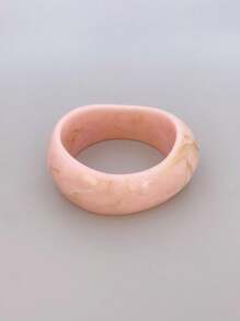 1 pieza brazalete exagerado de acrílico, adecuado para uso diario para mujeres