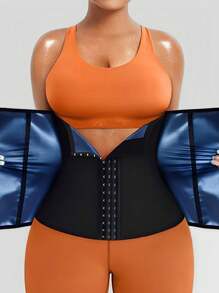 Women Waist Trainer Trimmer Corset Weight Loss Tummy Wrap Workout Belt Sweat Belly Band Sports Girdle Sauna Suit