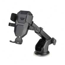 Car Phone Holder For Iphone G 4-6.7Inch Mobile Phone Stand DVR Camera GPS HUD Display On Board Windshield - Black - View 11