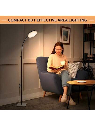 Yogle 1. Moderne Vloer Lamp Adjustable Function, Lightweight LED Reading That Can Be Installed Vertically, 10 Brightness Swivel [1H Timer], Work, Study, Sewing, Painting, Makeup, Etc. Purposes. view 7