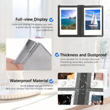 432 Pockets Photo Album For Fujifilm Mini Camera, Camera, For Fujifilm Mini 11 90 70 9 8+ 8 LiPlay Instant Camera, Snap Snap Touch PIC-300 Z2300 Instant Camera Back To School,Back To School,School Supplies