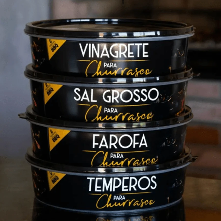 Food Organizer Bins - 黑色 - 查看 1