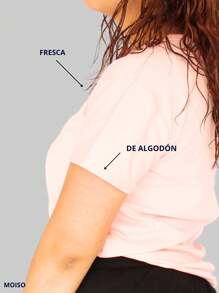 Kit de 2 pzas de playera para dama unitalla, colores al azar - Multicolor - Ver 3